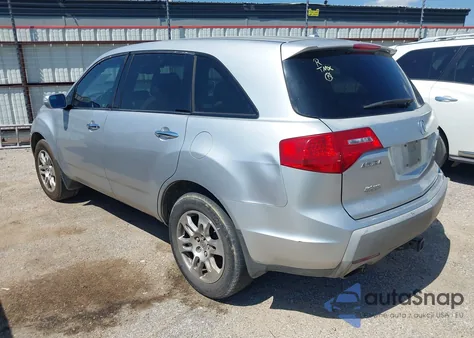 2009 Acura Mdx Technology Package z USA, uszkodzony, nr VIN 2HNYD28659H502243